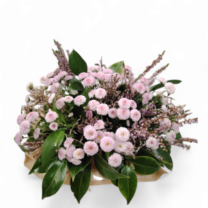 Arranjo Fúnebre - Mini Margaridas rosas