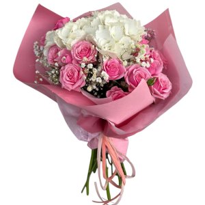 Ramo Delicado para Mãe - Rosa Santa Teresinha