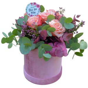 Caixa de Flores para Mãe