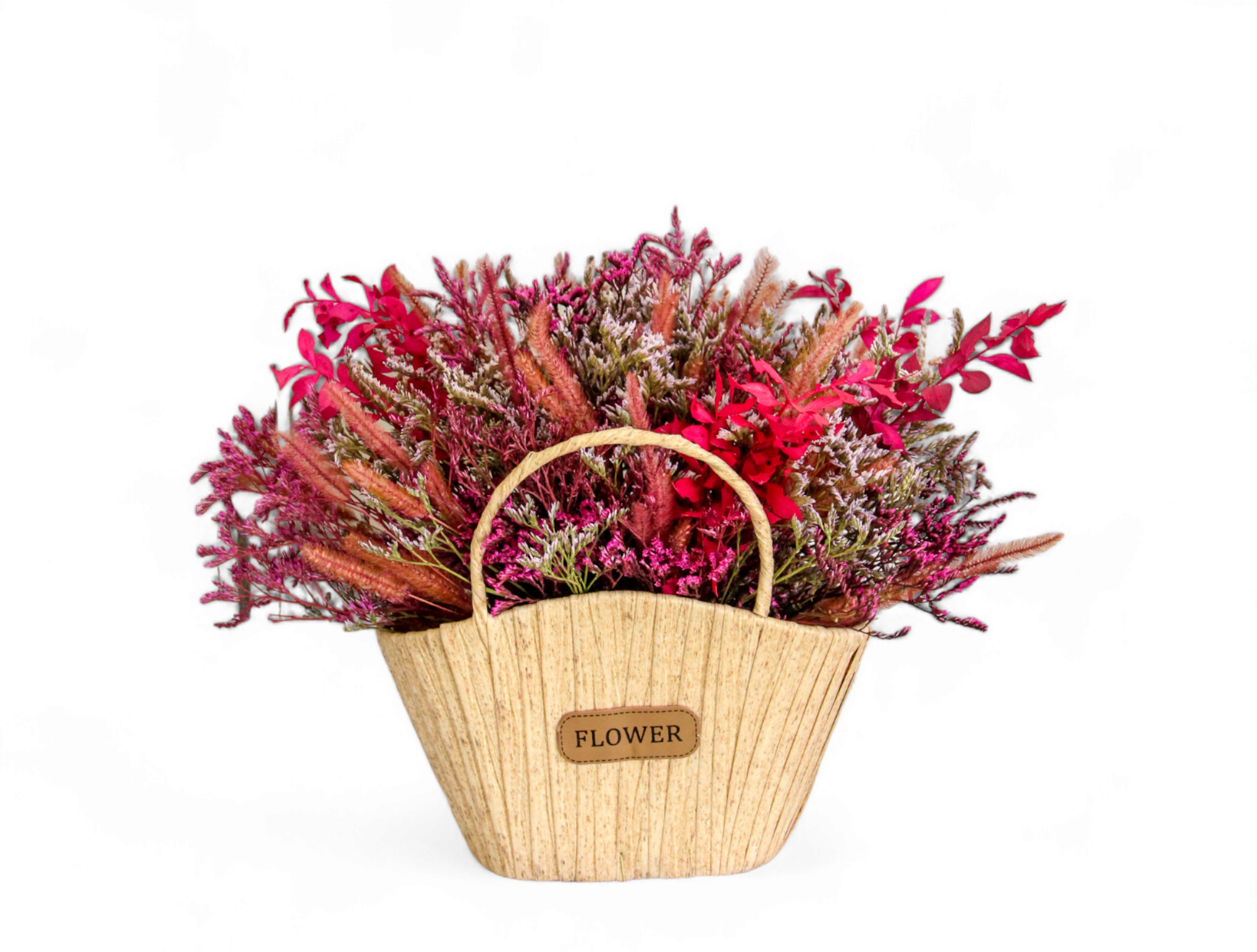 Cesta da Elegância - Flores Secas