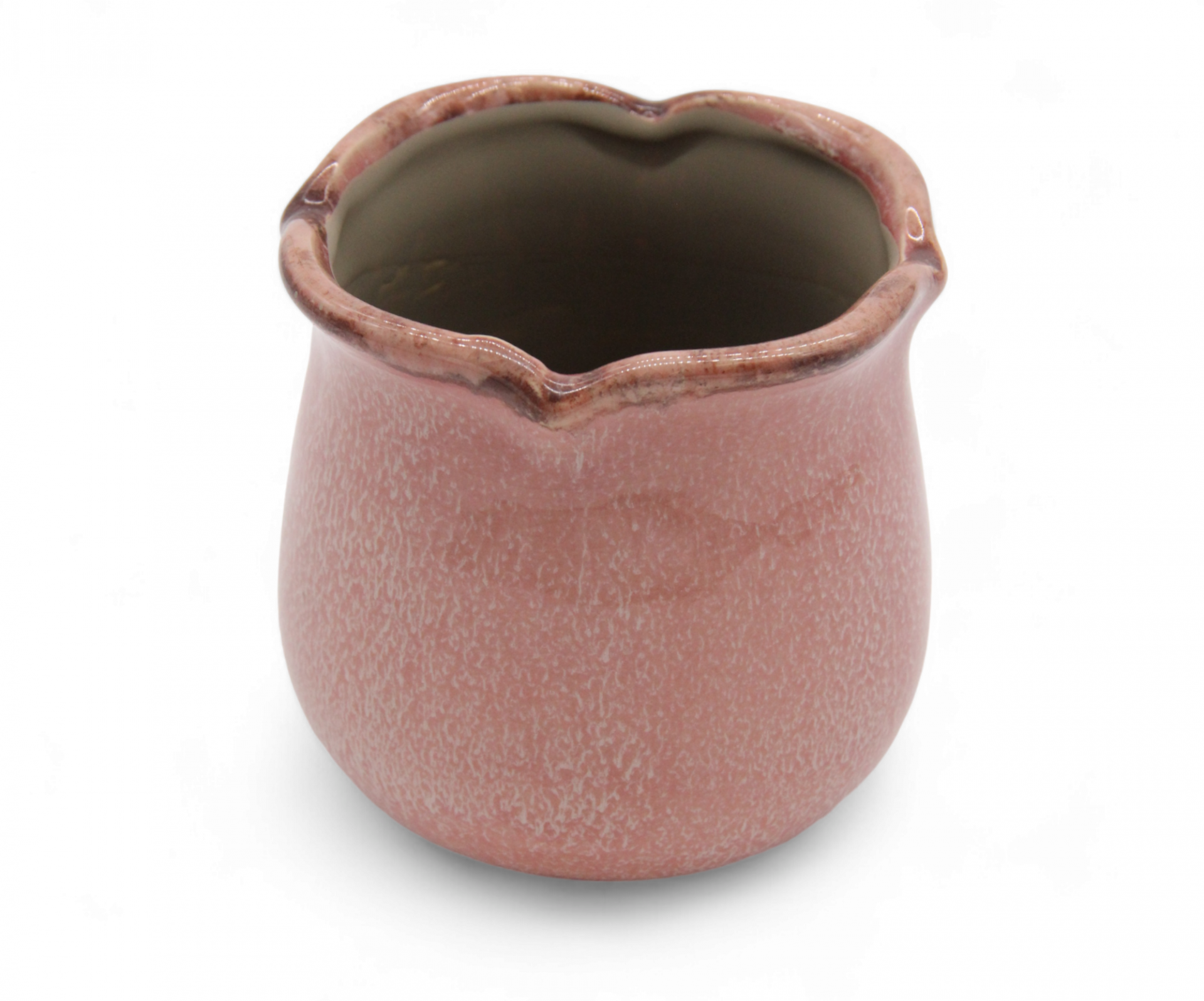 Vaso de Cerâmica Rosa - Encanto Delicado